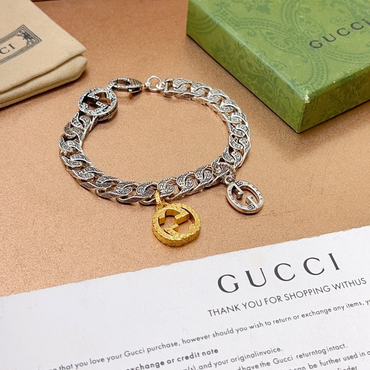 Gucci Unisex Bracelet – Style 72 - image 7