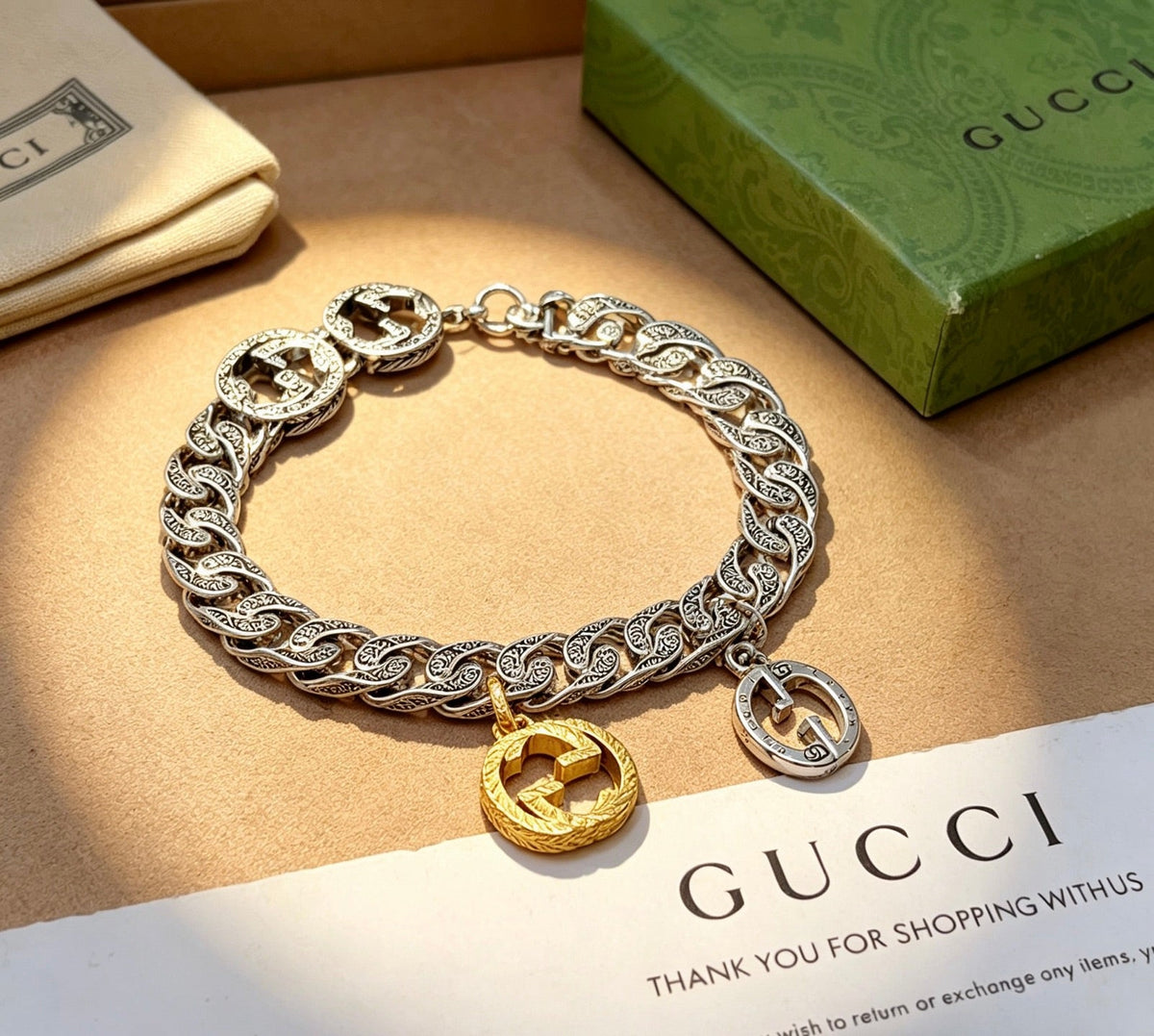Gucci Unisex Bracelet – Style 72 - image 5