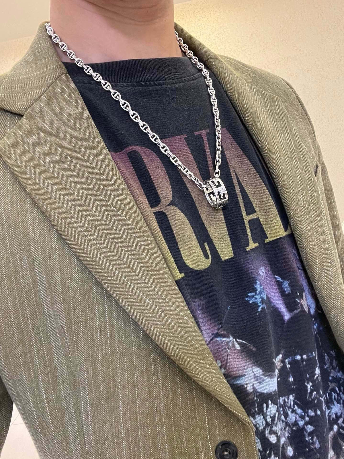 Gucci Anger Forest Chain Distressed Vintage-Inspired Necklace – Style 48 - image 9