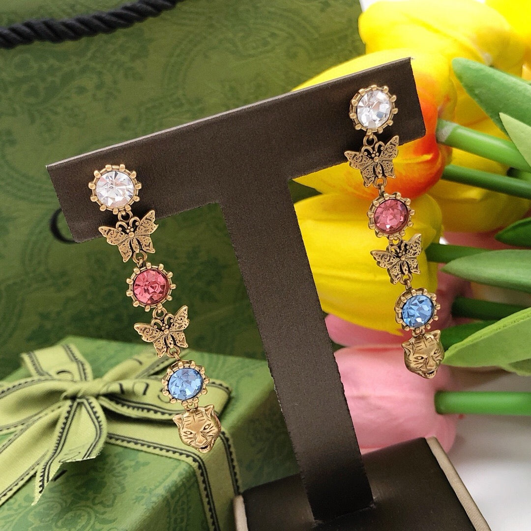 Gucci Floral Sterling Silver Stud Earrings - image 4