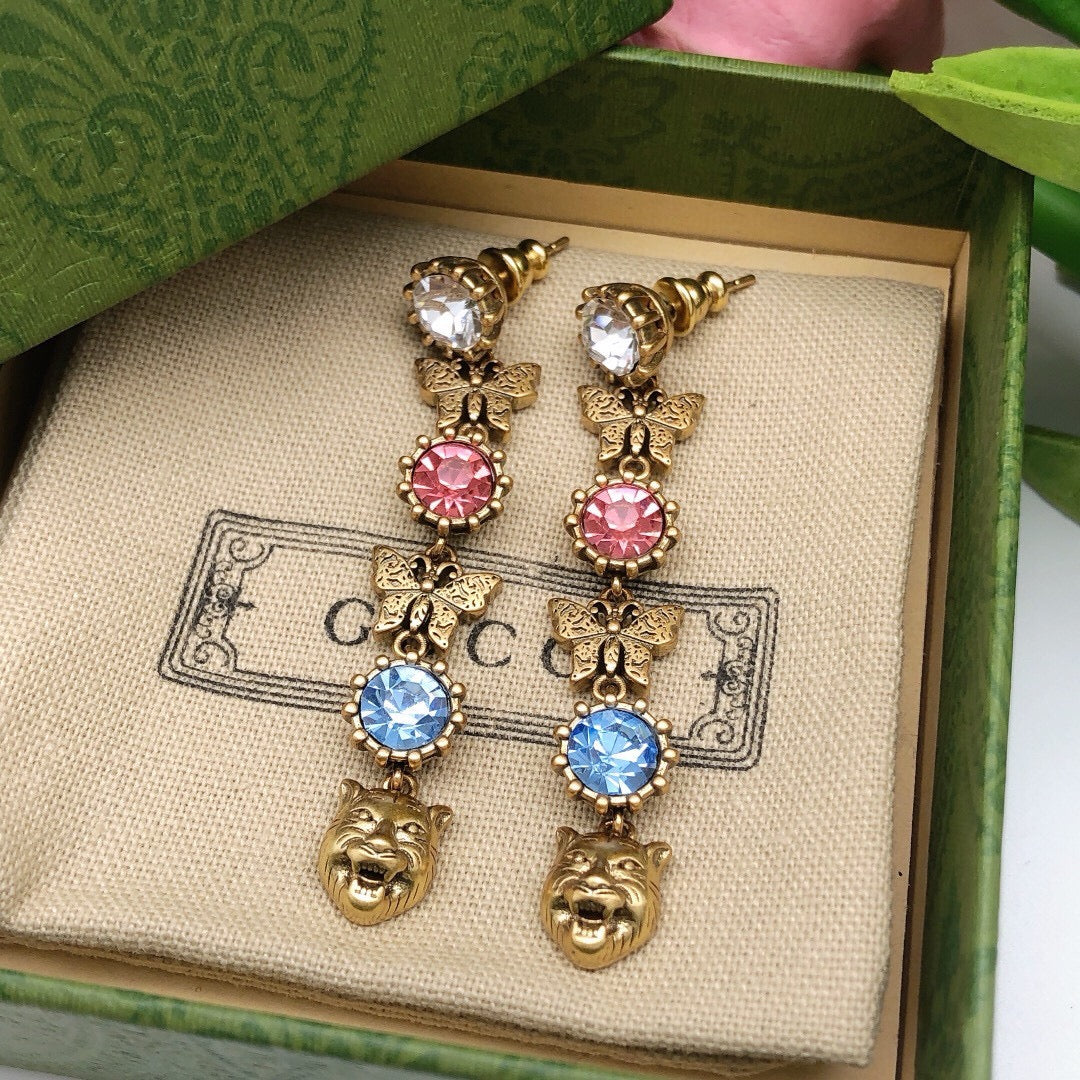 Gucci Floral Sterling Silver Stud Earrings - image 3