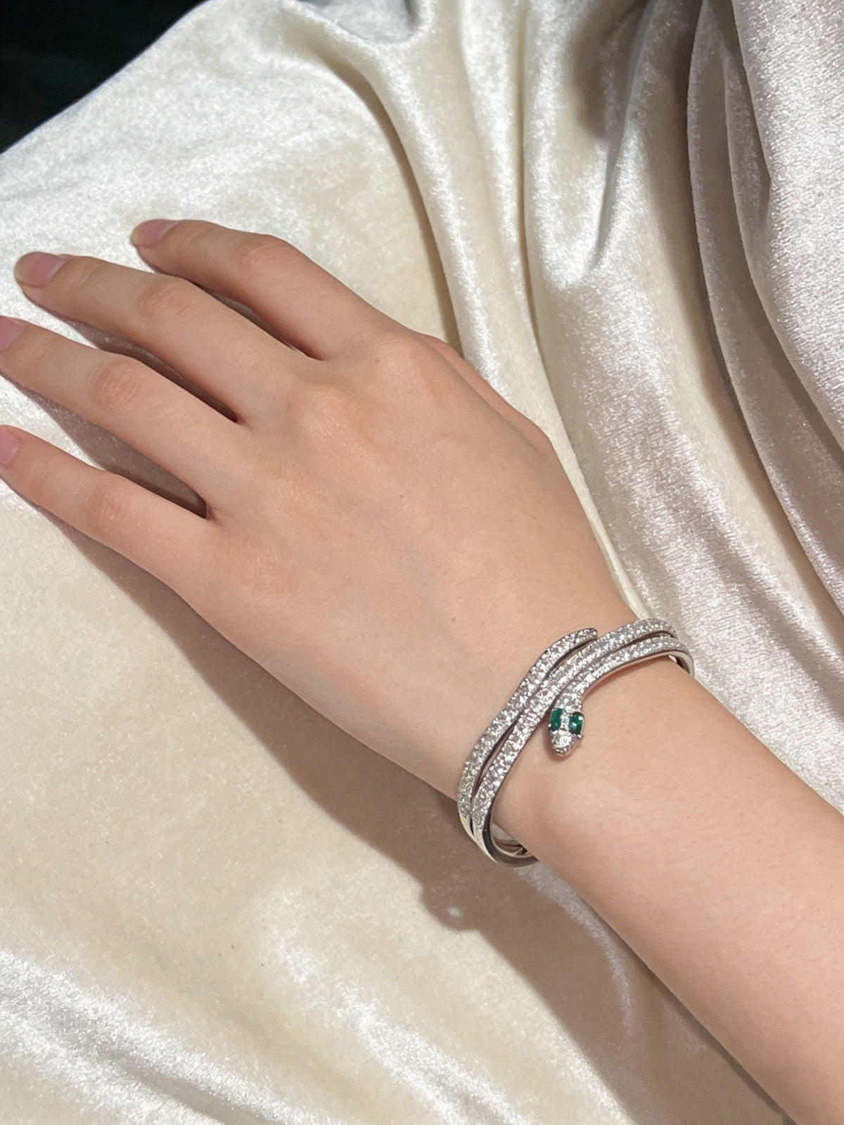 Cartier Style 241 gold-tone signature motif bracelet view 9