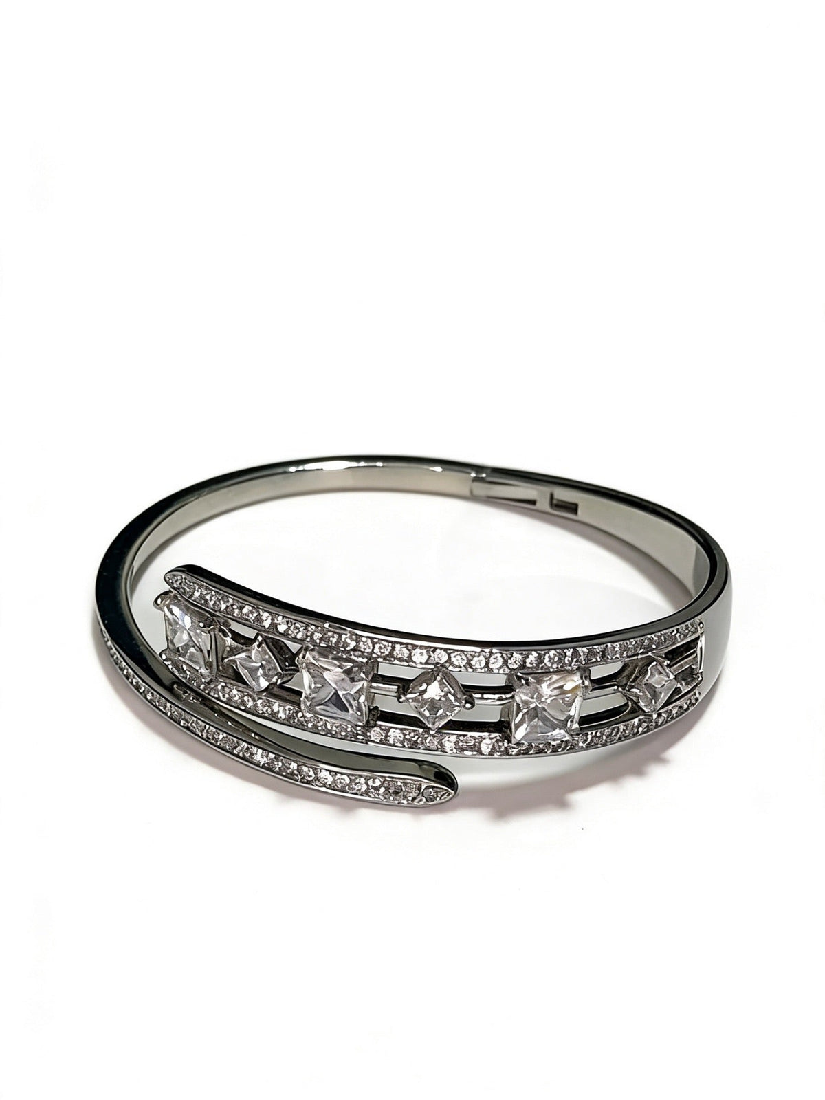 Cartier Style 237 gold-tone signature motif bracelet view 2