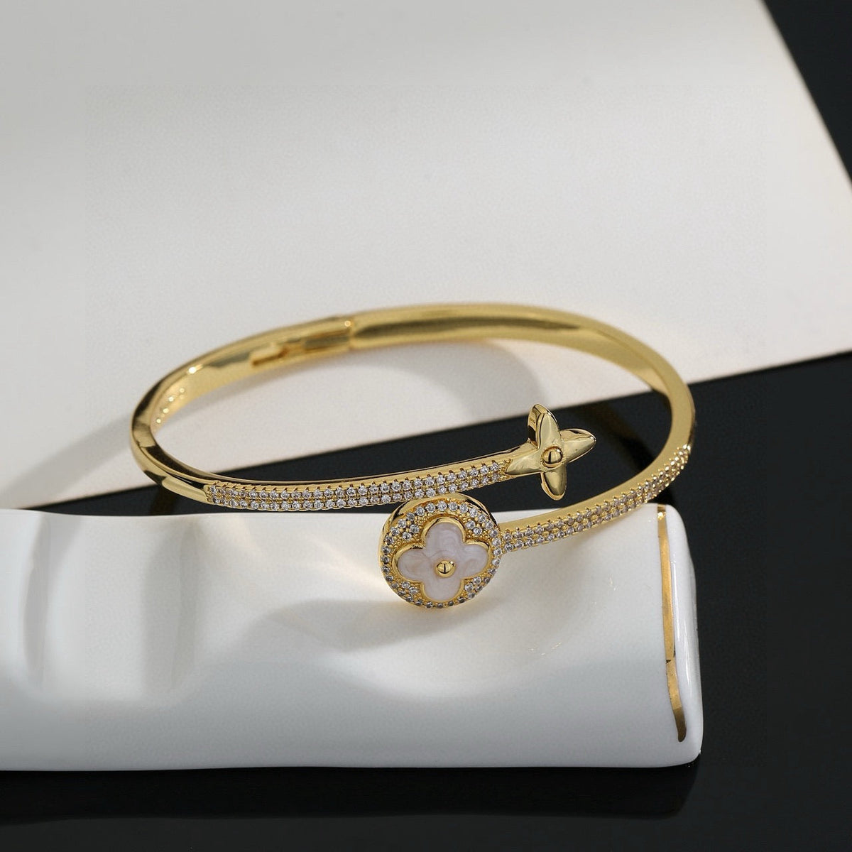 Louis Vuitton Twig Clover Bangle – Style 08 - image 5