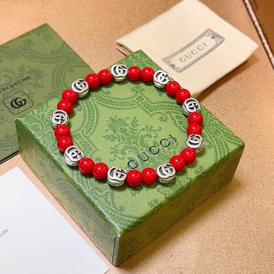 Gucci Anger Forest Crystal Distressed Unisex Bracelet – Style 11 - image 4