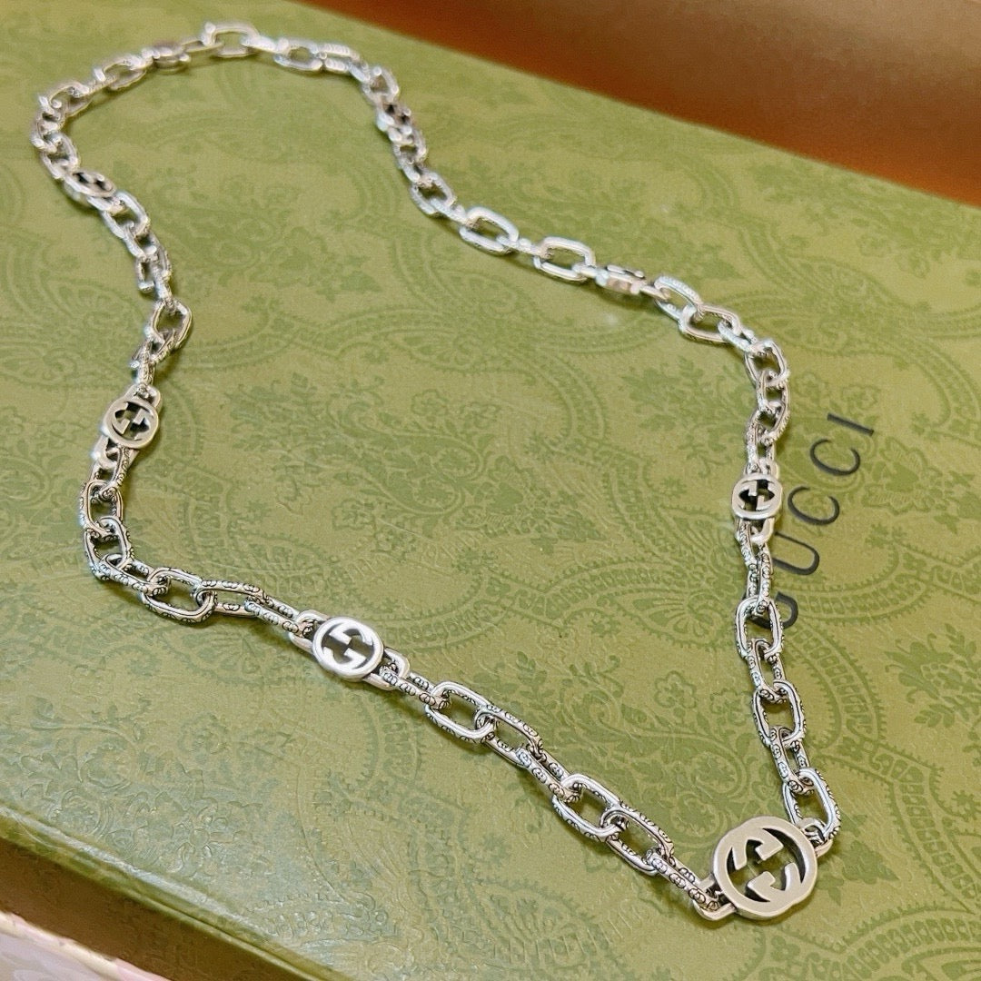 Gucci Anger Forest Chain Distressed Necklace – Style 106 - image 2