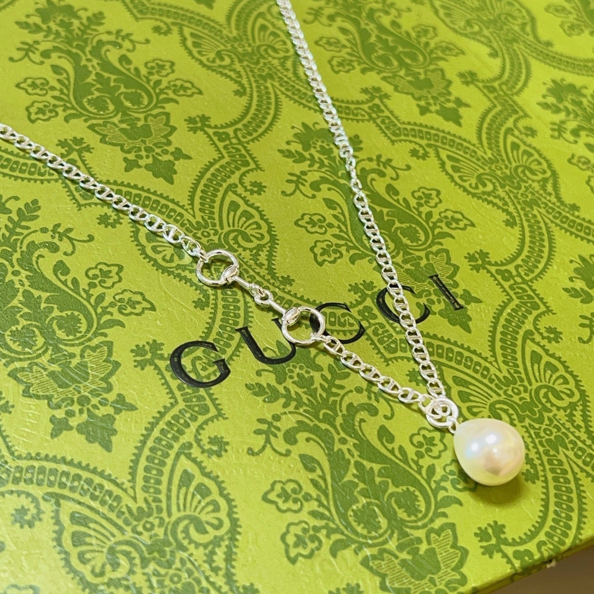 Gucci Anger Forest Chain Distressed Necklace – Style 117 - image 7