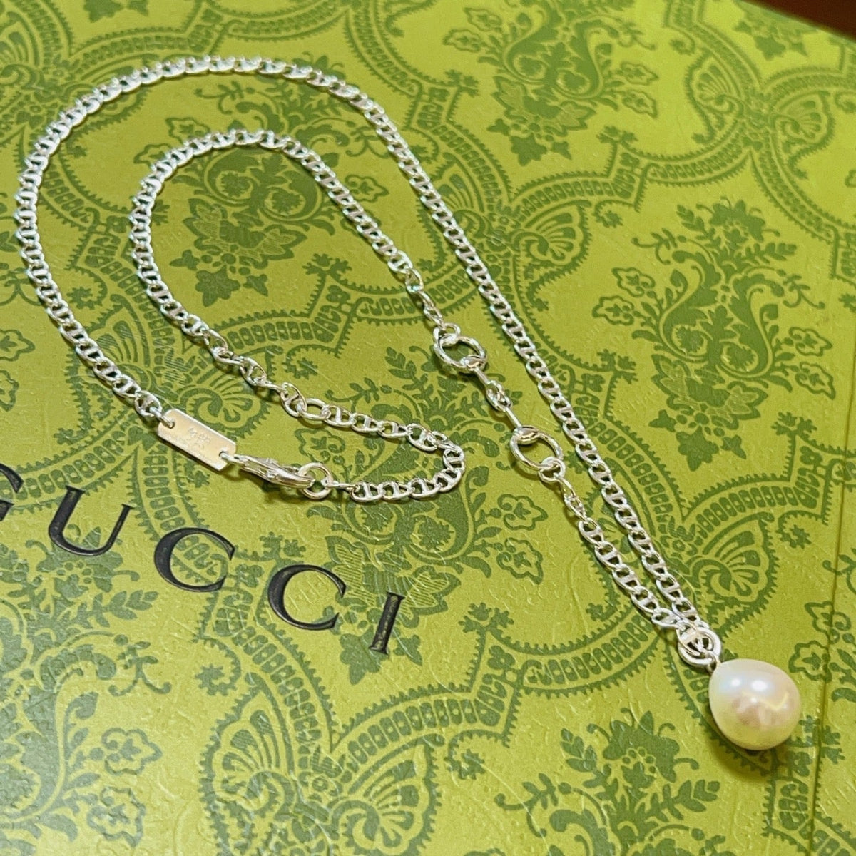 Gucci Anger Forest Chain Distressed Necklace – Style 117 - image 2