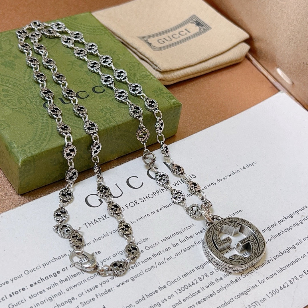 Gucci Anger Forest Chain Distressed Vintage-Inspired Necklace – Style 19 - image 4