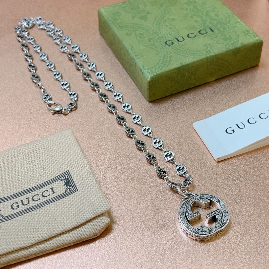 Gucci Anger Forest Chain Distressed Vintage-Inspired Necklace – Style 19 - image 7