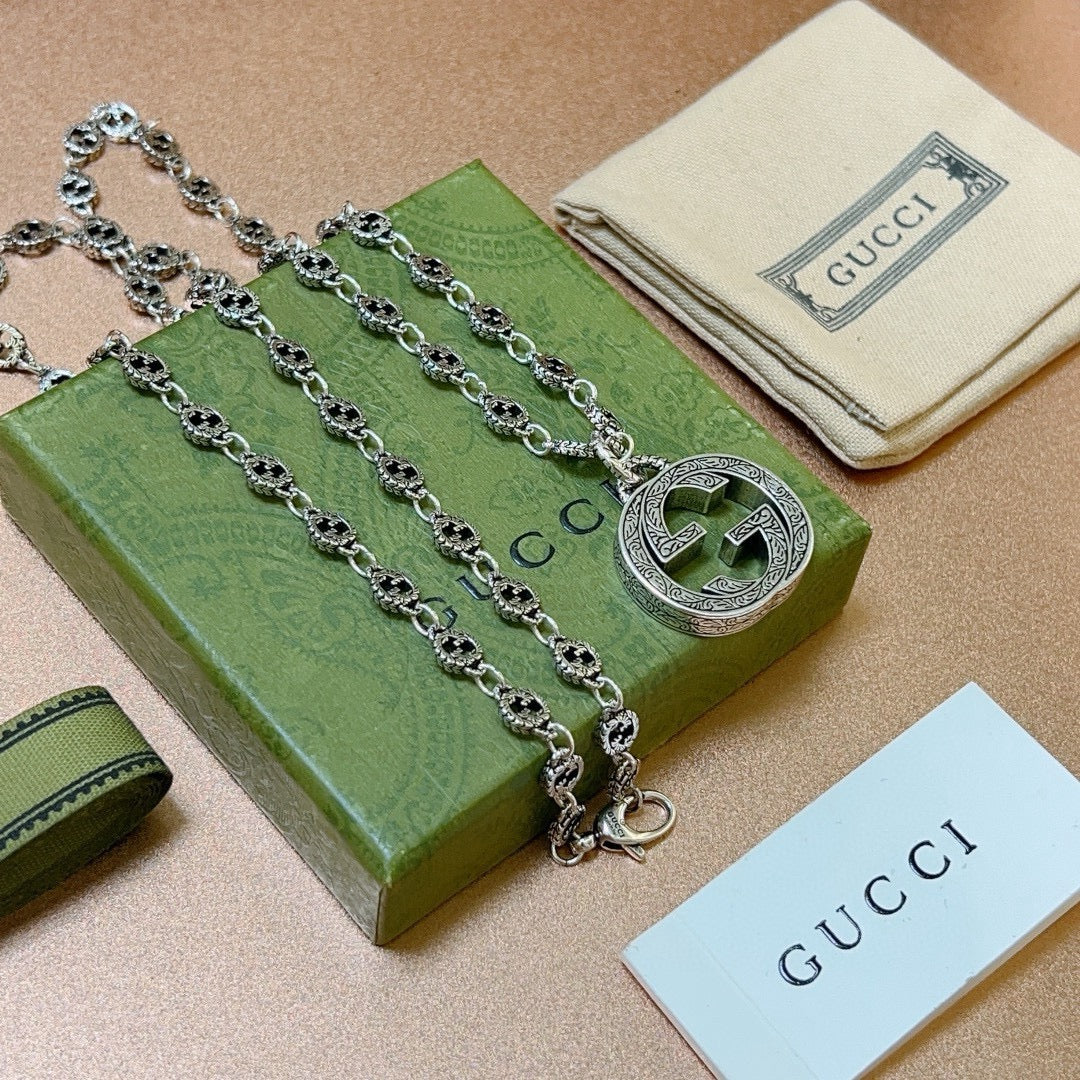 Gucci Anger Forest Chain Distressed Vintage-Inspired Necklace – Style 19 - image 2