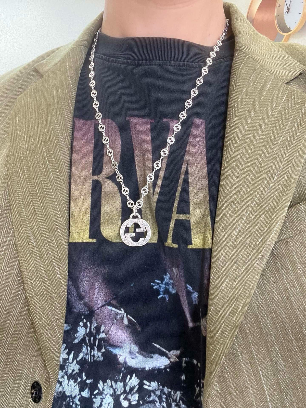 Gucci Anger Forest Chain Distressed Vintage-Inspired Necklace – Style 19 - image 6