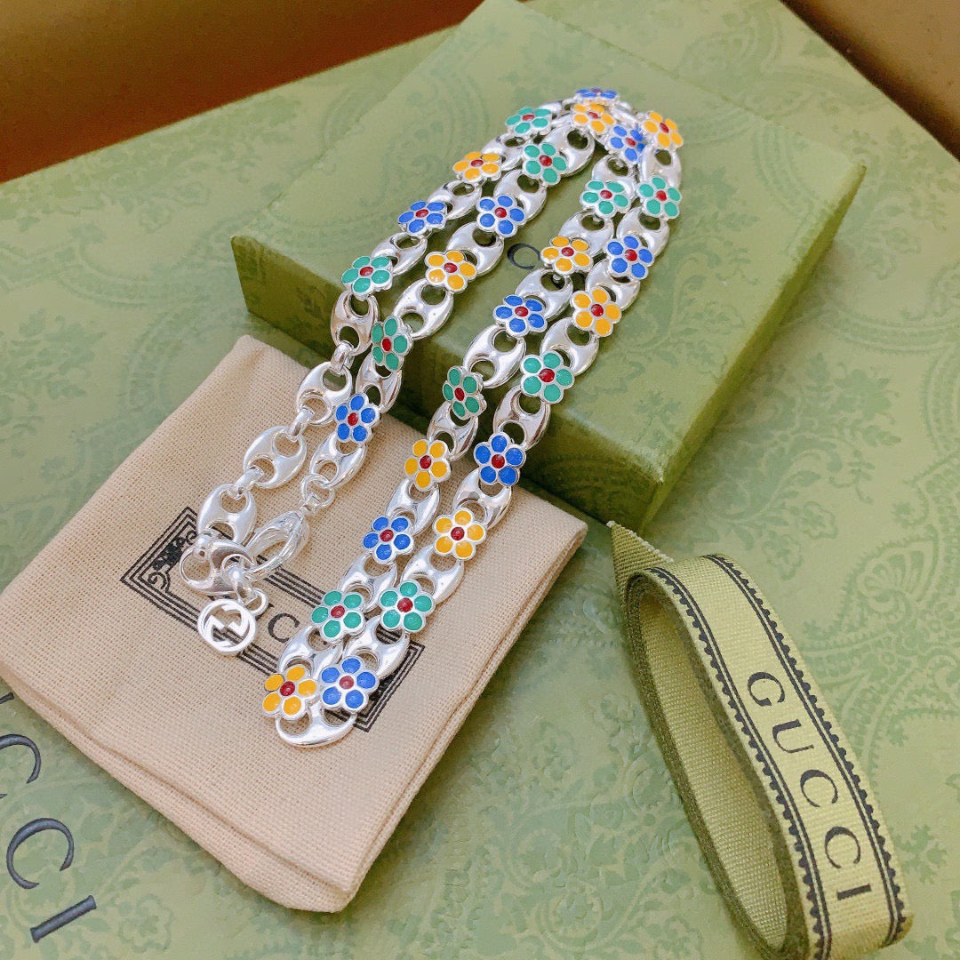 Gucci Anger Forest Chain Distressed Necklace – Style 116 - image 7