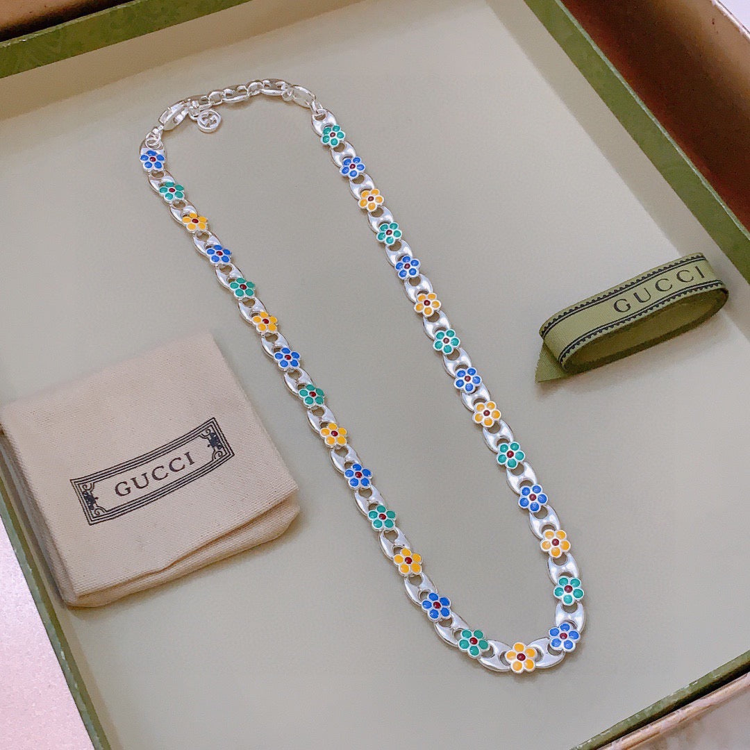 Gucci Anger Forest Chain Distressed Necklace – Style 116 - image 2