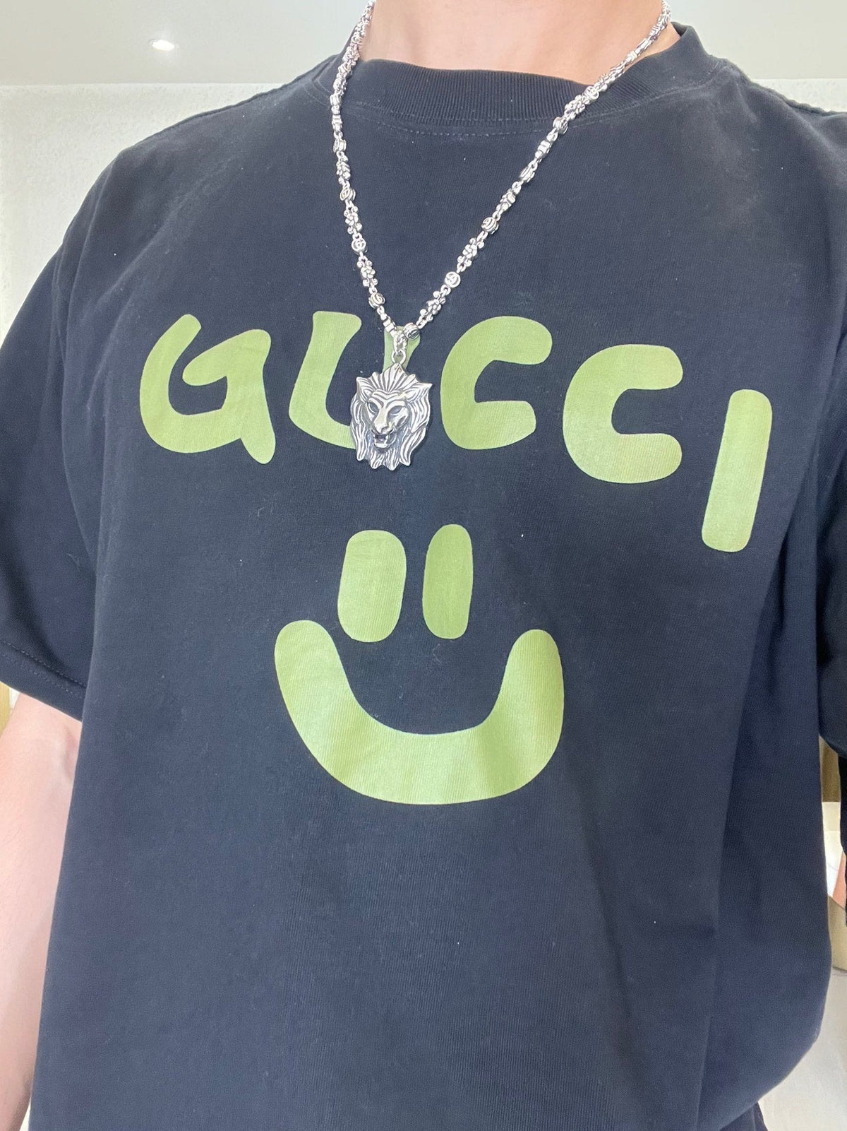 Gucci Anger Forest Chain Distressed Vintage-Inspired Necklace – Style 54 - image 3