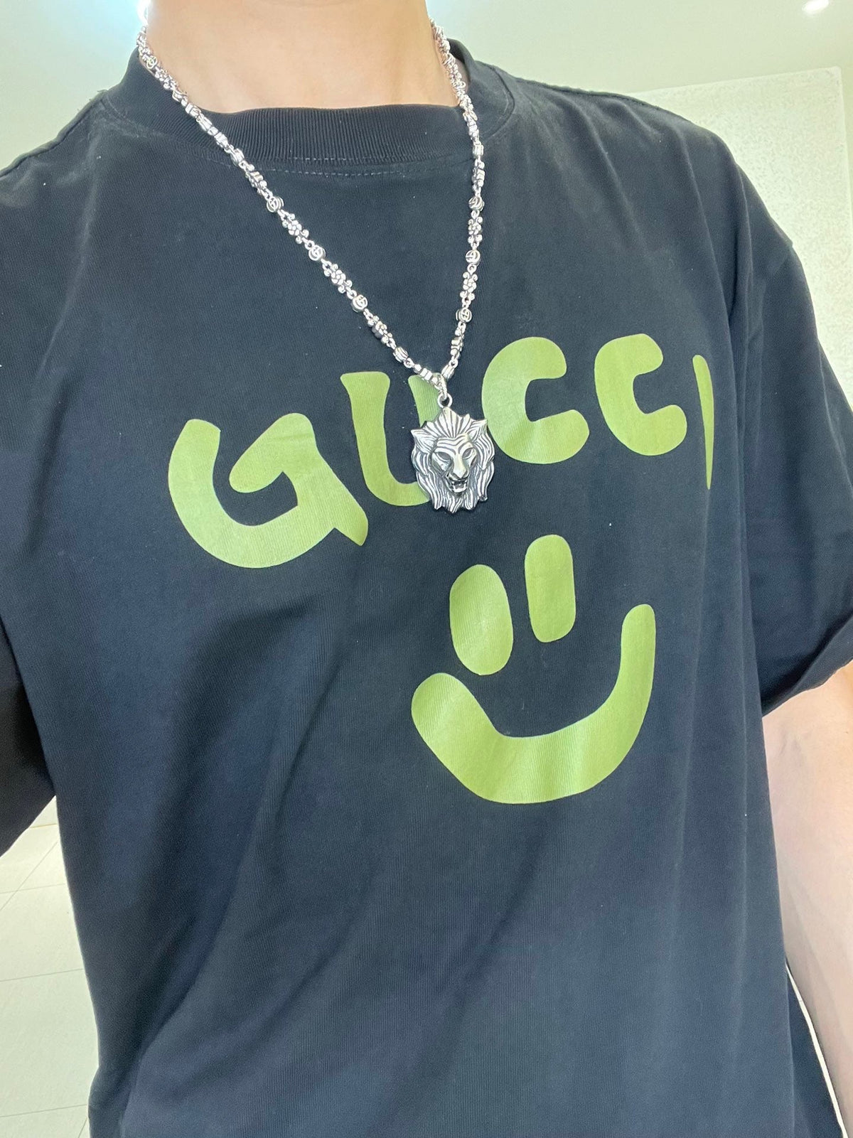 Gucci Anger Forest Chain Distressed Vintage-Inspired Necklace – Style 18 - image 6