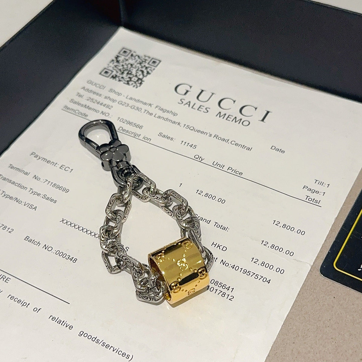 Gucci Anger Forest Distressed Keychain – Style 54 - image 7