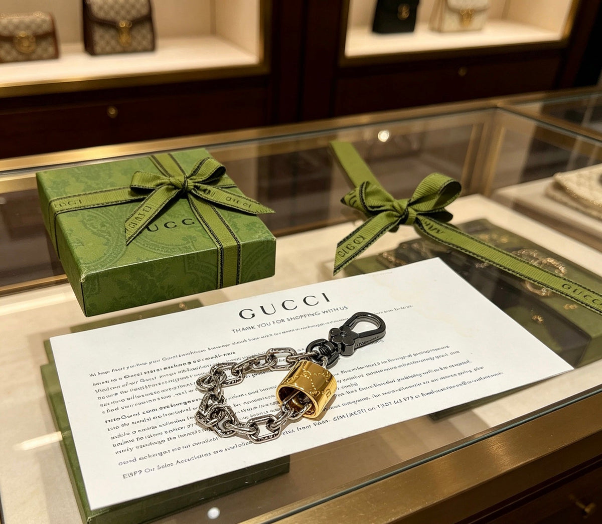 Gucci Anger Forest Distressed Keychain – Style 54 - image 6