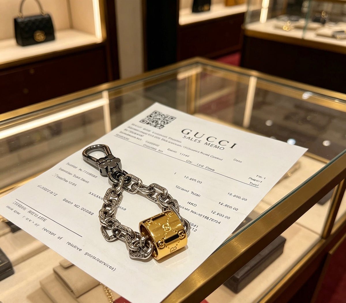 Gucci Anger Forest Distressed Keychain – Style 54 - image 5