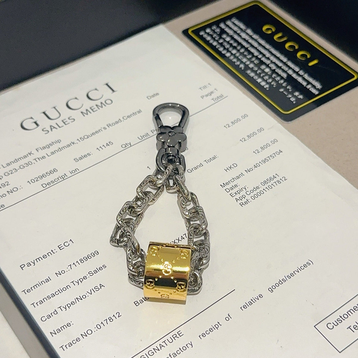 Gucci Anger Forest Distressed Keychain – Style 54 - image 8