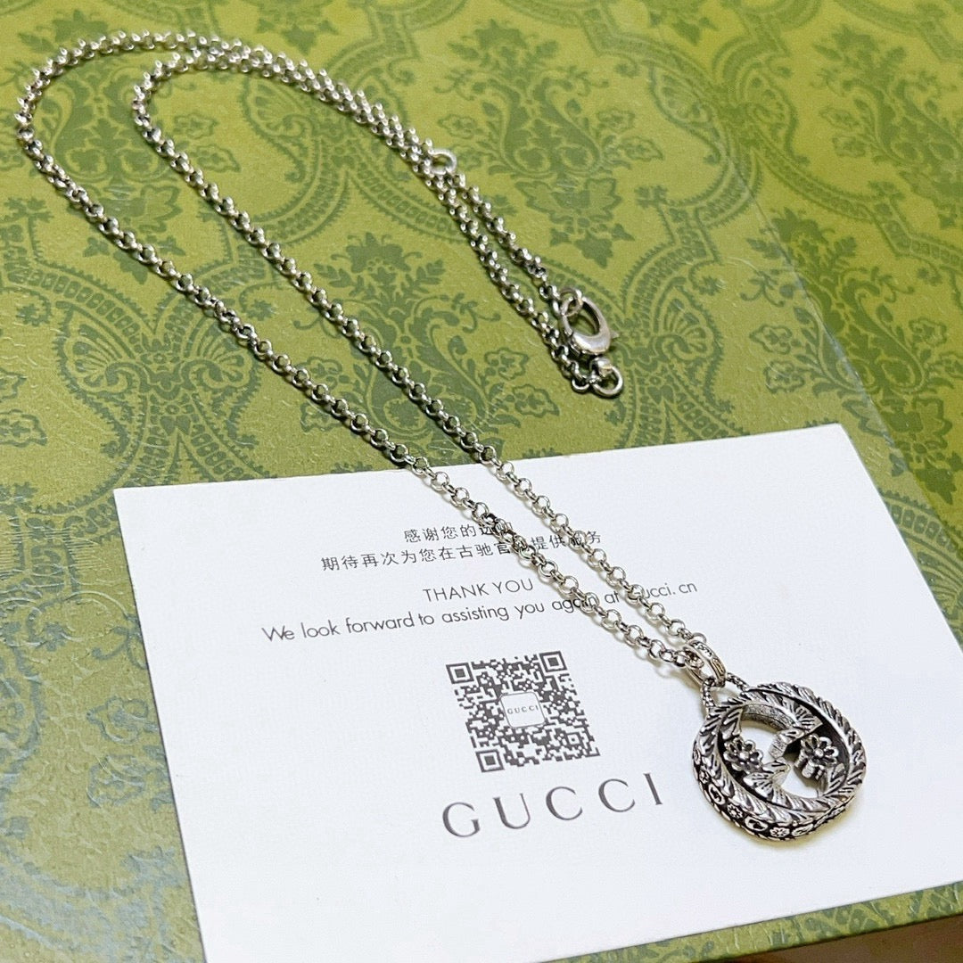 Gucci Anger Forest Chain Distressed Necklace – Style 51 - image 7