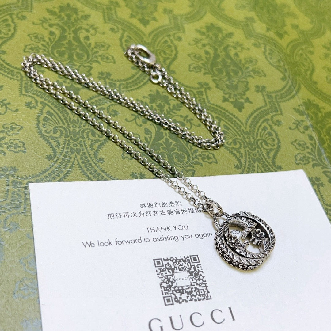 Gucci Anger Forest Chain Distressed Necklace – Style 51 - image 2