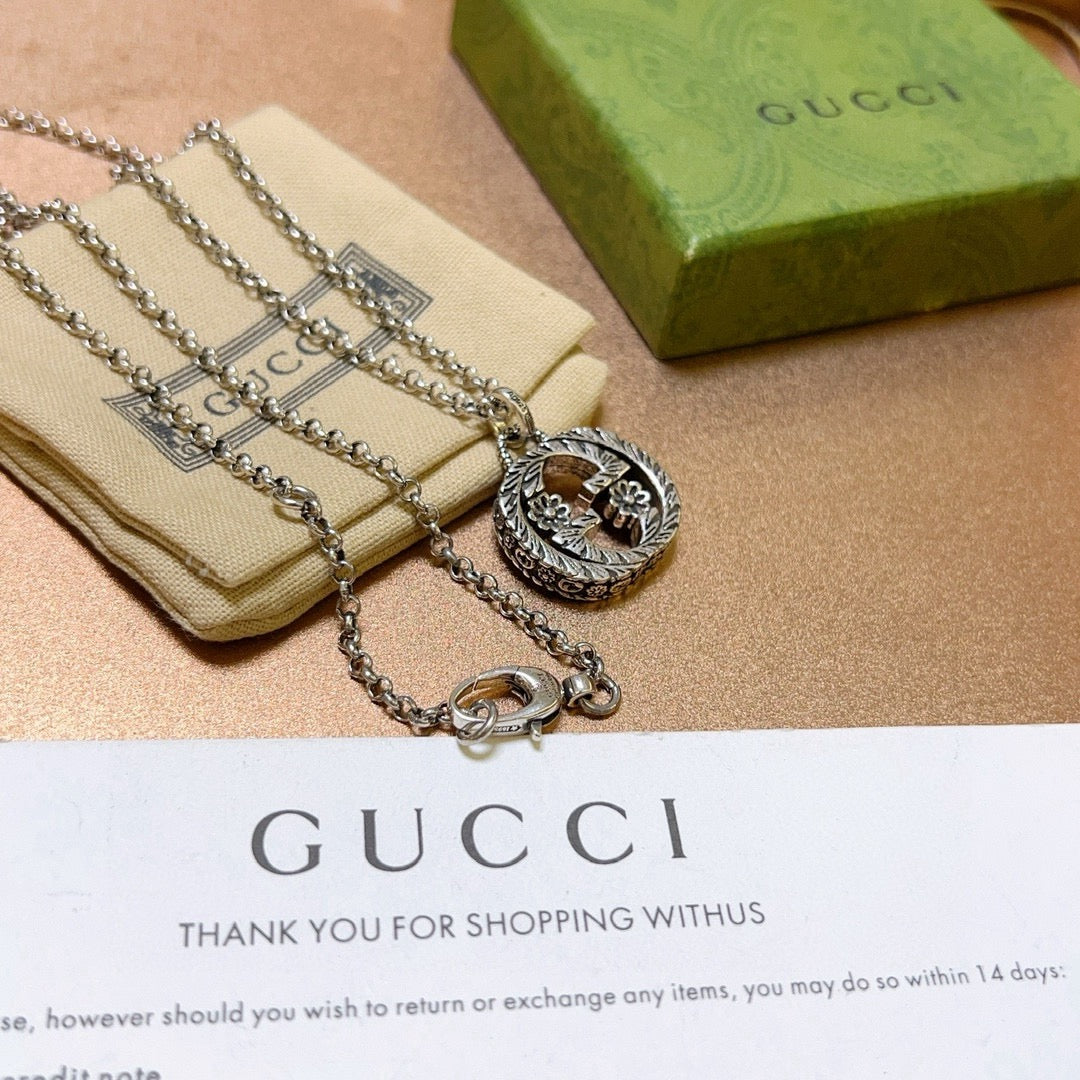 Gucci Anger Forest Chain Distressed Necklace – Style 51 - image 5