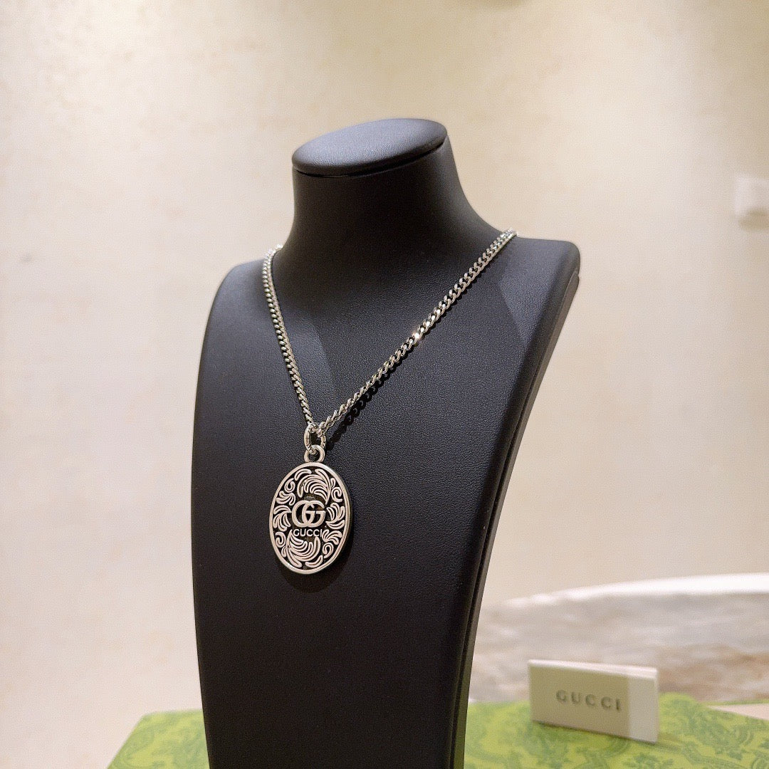Gucci Anger Forest Chain Distressed Necklace – Style 50 - image 2