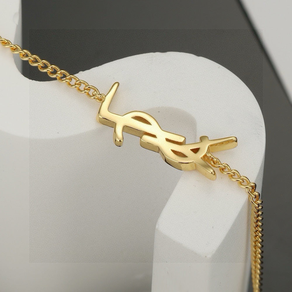 Saint Laurent YSL Logo Necklace - image 3