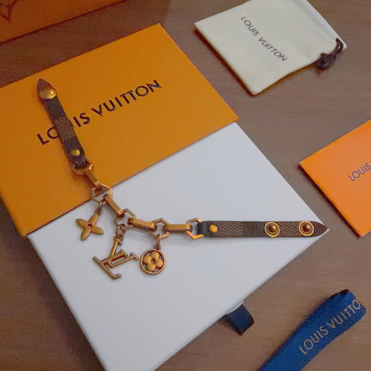 Louis Vuitton Leather Bracelet – Style 13 - image 2