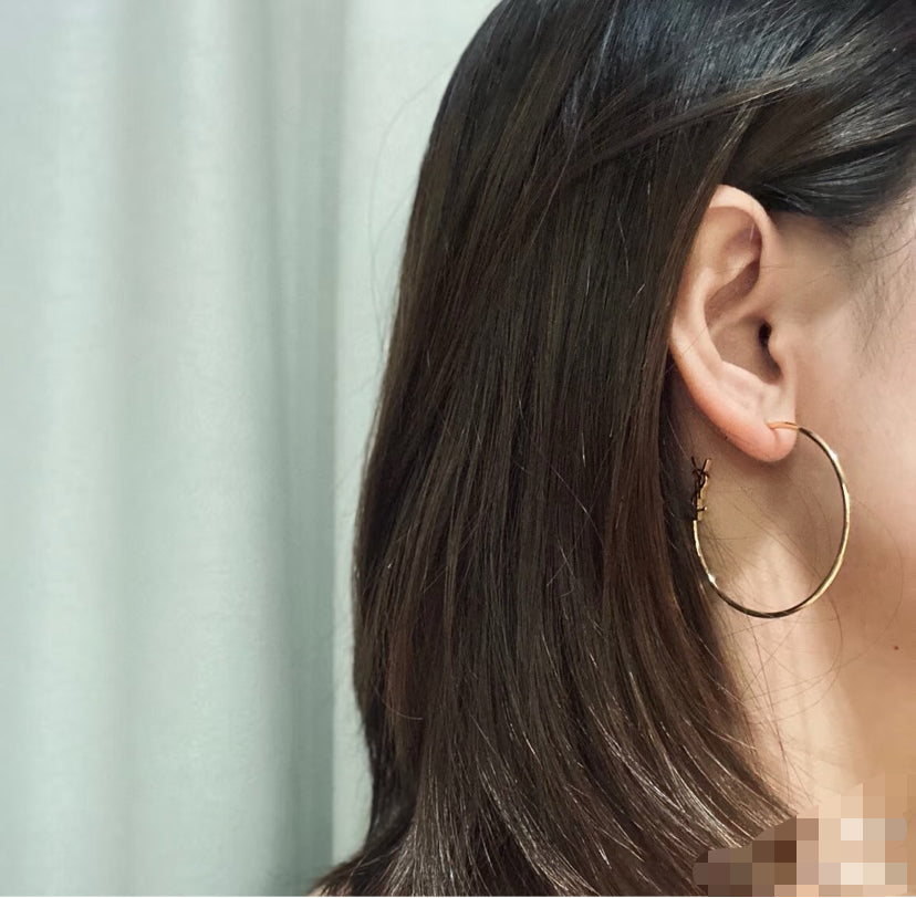 Saint Laurent YSL Logo Stud Earrings – Style 08 - image 3