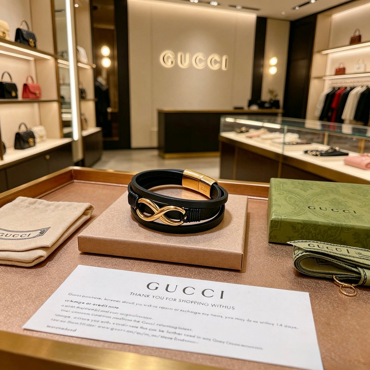 Gucci Anger Forest Distressed Vintage Silver-Tone Vintage-Inspired Bracelet – Style 16 - image 4
