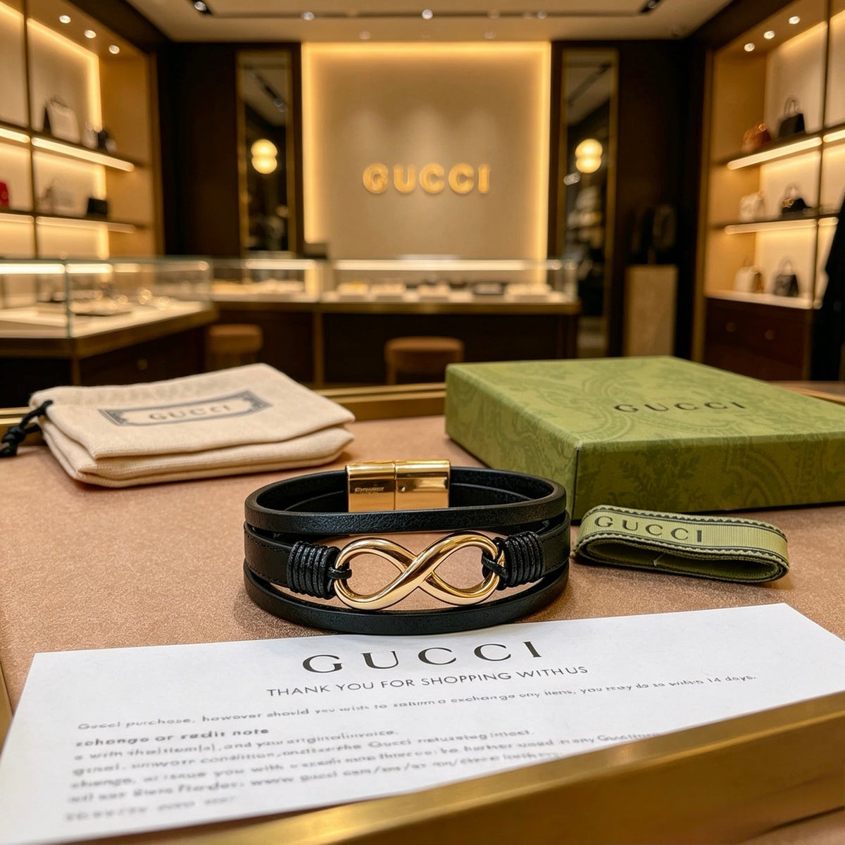 Gucci Anger Forest Distressed Vintage Silver-Tone Vintage-Inspired Bracelet – Style 16 - image 7