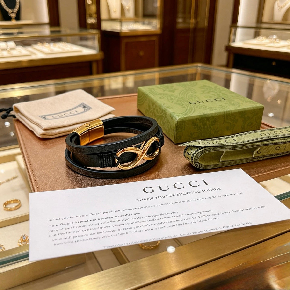 Gucci Anger Forest Distressed Vintage Silver-Tone Vintage-Inspired Bracelet – Style 16 - image 8