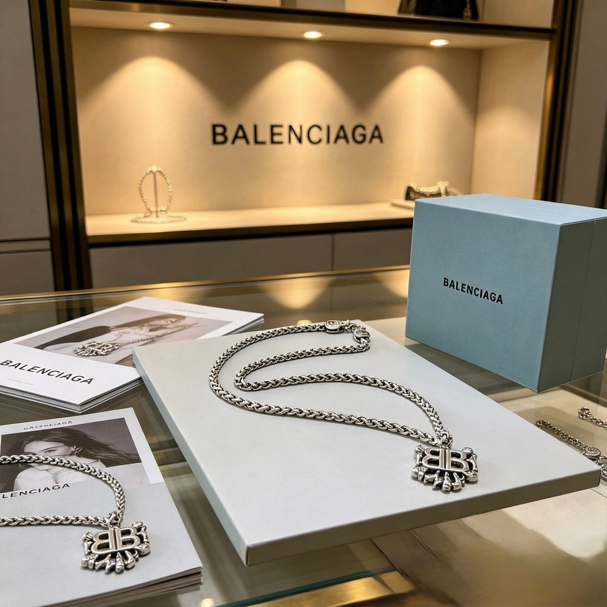 Balenciaga Vintage-Inspired Necklace – Style 64 - image 2