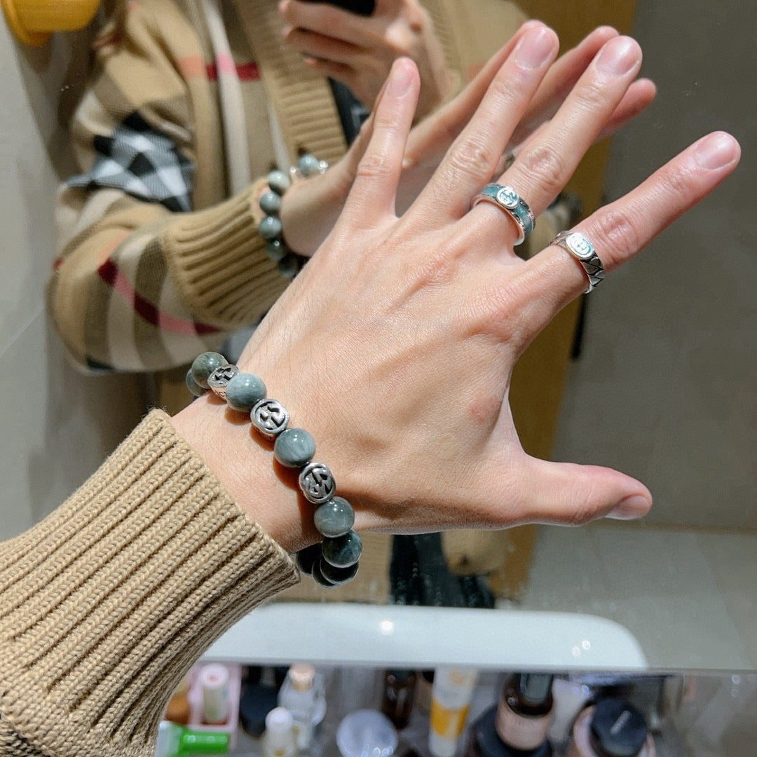 Gucci Anger Forest Distressed Vintage-Inspired Unisex Bracelet - image 9