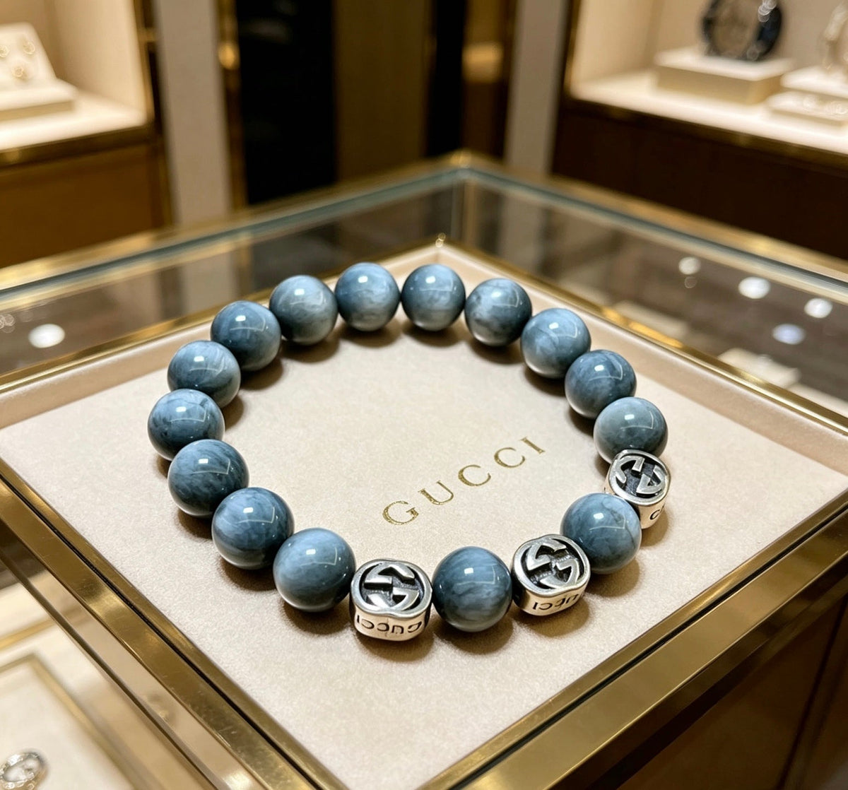 Gucci Anger Forest Distressed Vintage-Inspired Unisex Bracelet - image 2