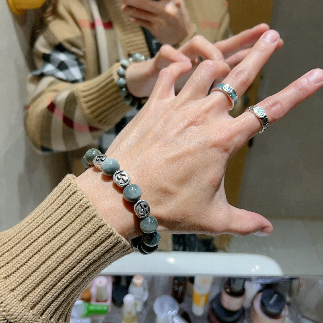 Gucci Anger Forest Distressed Vintage-Inspired Unisex Bracelet - image 3