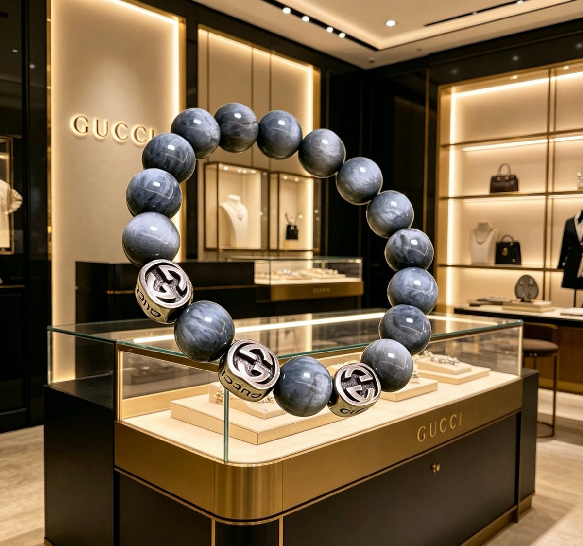 Gucci Anger Forest Distressed Vintage-Inspired Unisex Bracelet - image 5