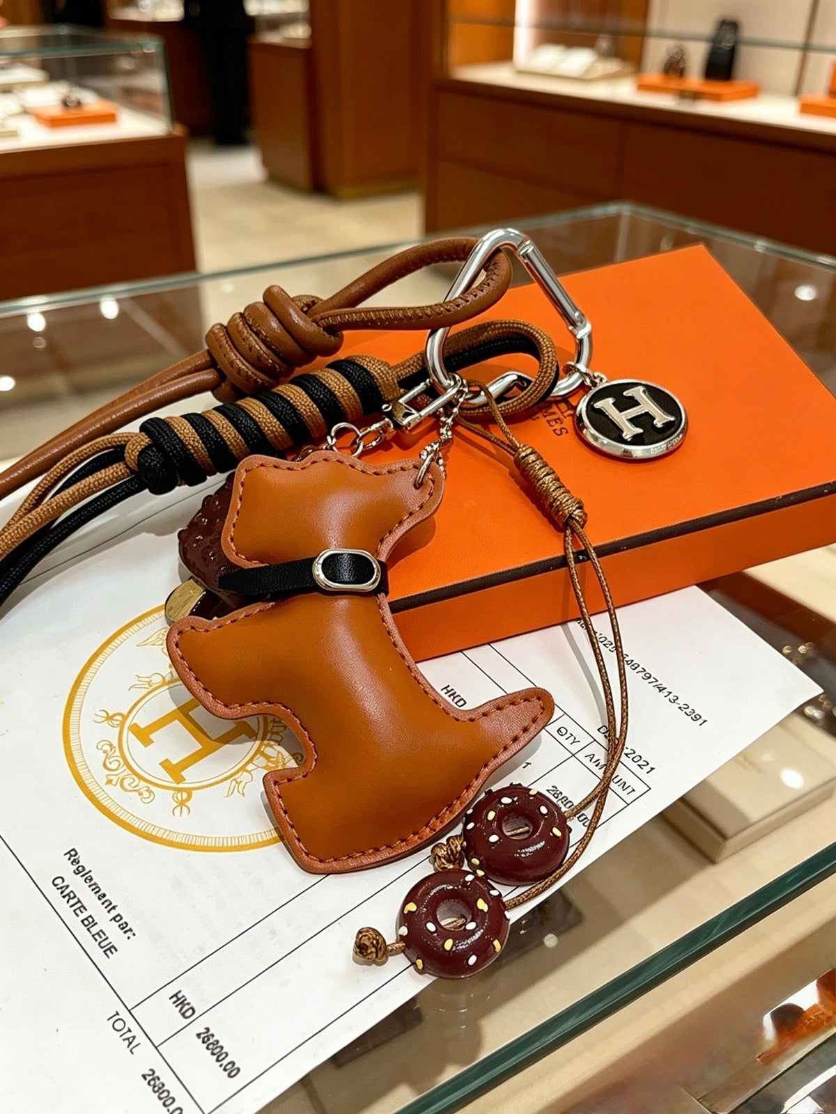 Hermès Unisex Keychain – Style 58 - image 5
