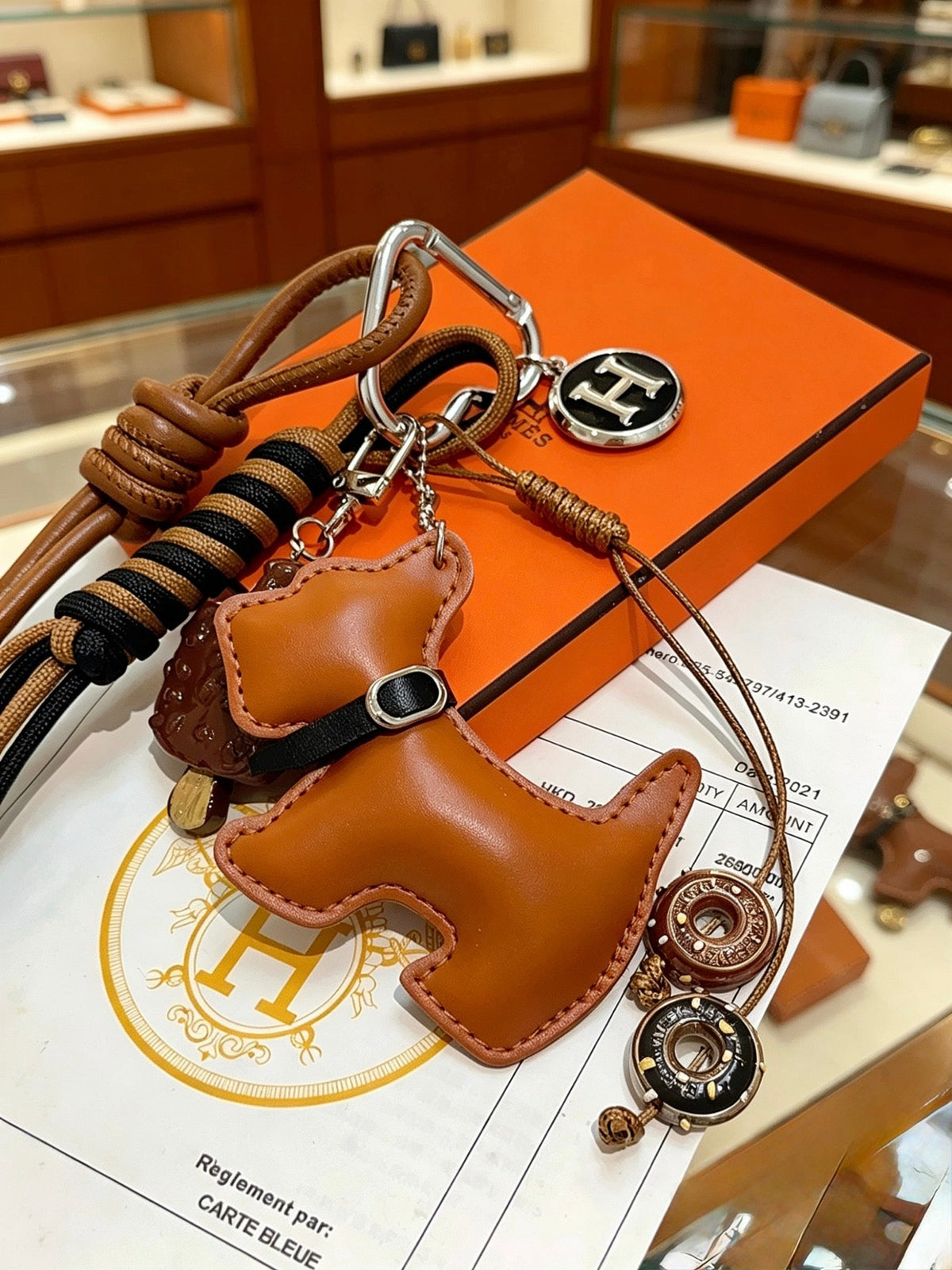 Hermès Unisex Keychain – Style 58 - image 1