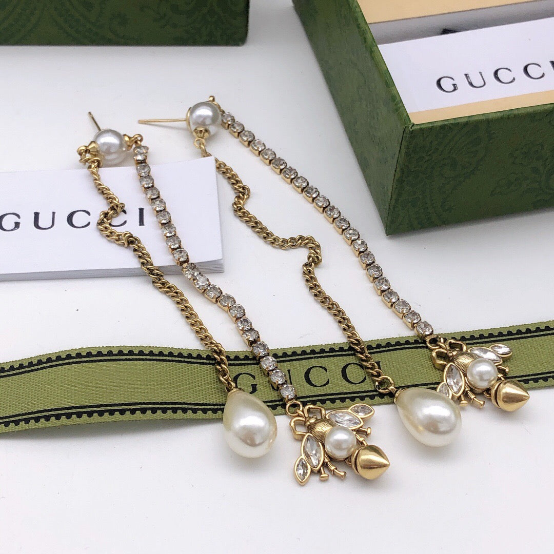 Gucci Bee Sterling Silver Stud Earrings - image 2