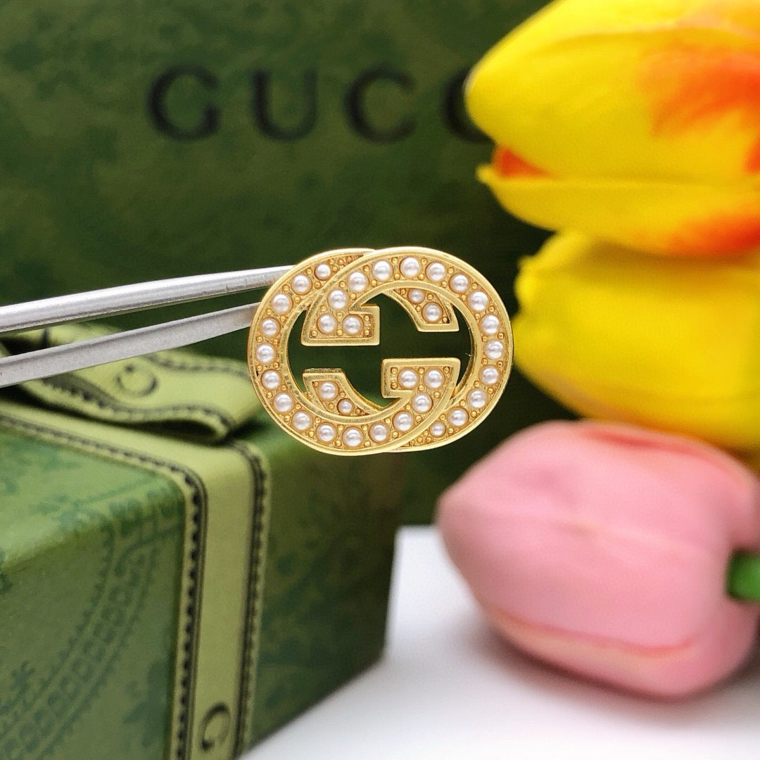 Gucci Double G Stud Earrings – Style 07 - image 4