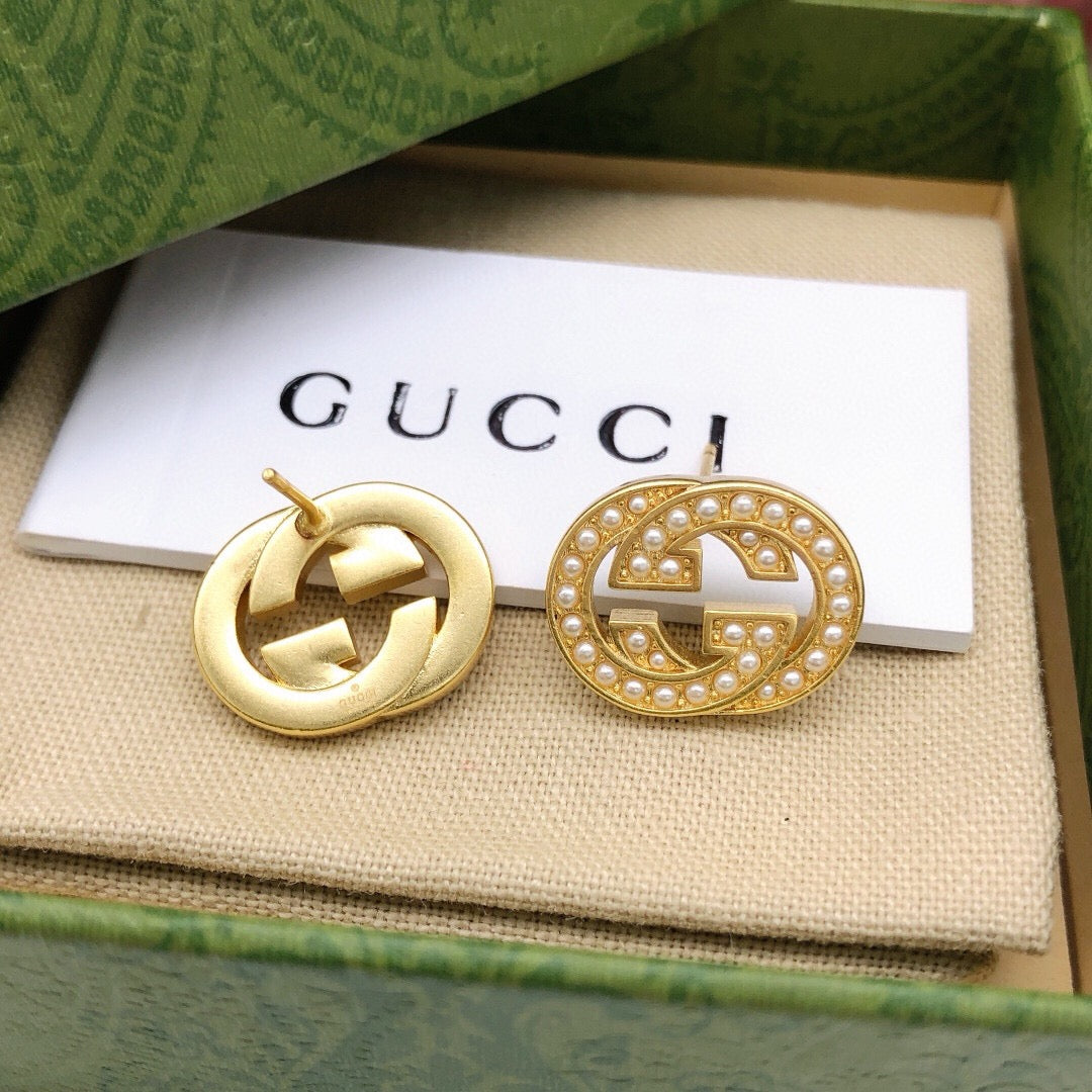 Gucci Double G Stud Earrings – Style 07 - image 7