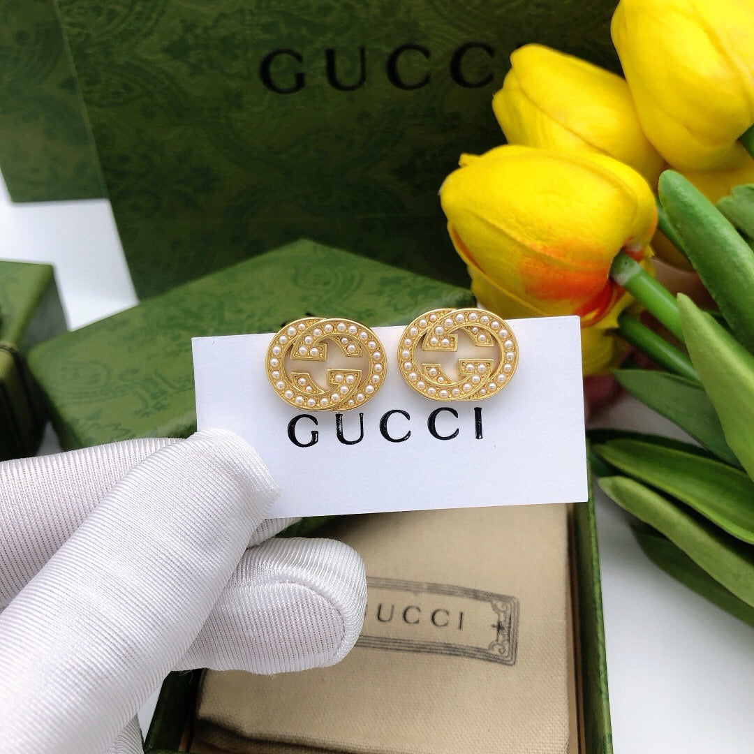 Gucci Double G Stud Earrings – Style 07 - image 2