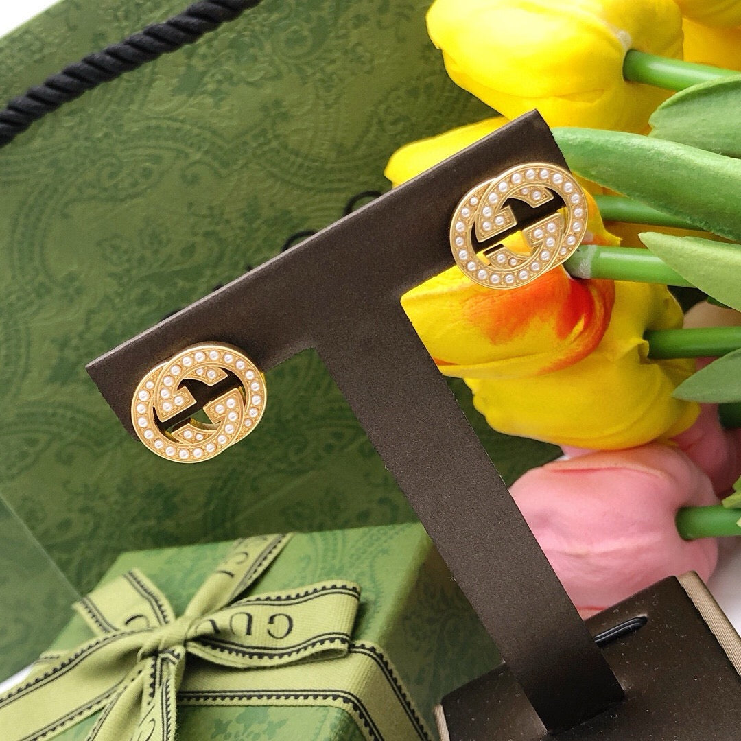 Gucci Double G Stud Earrings – Style 07 - image 5