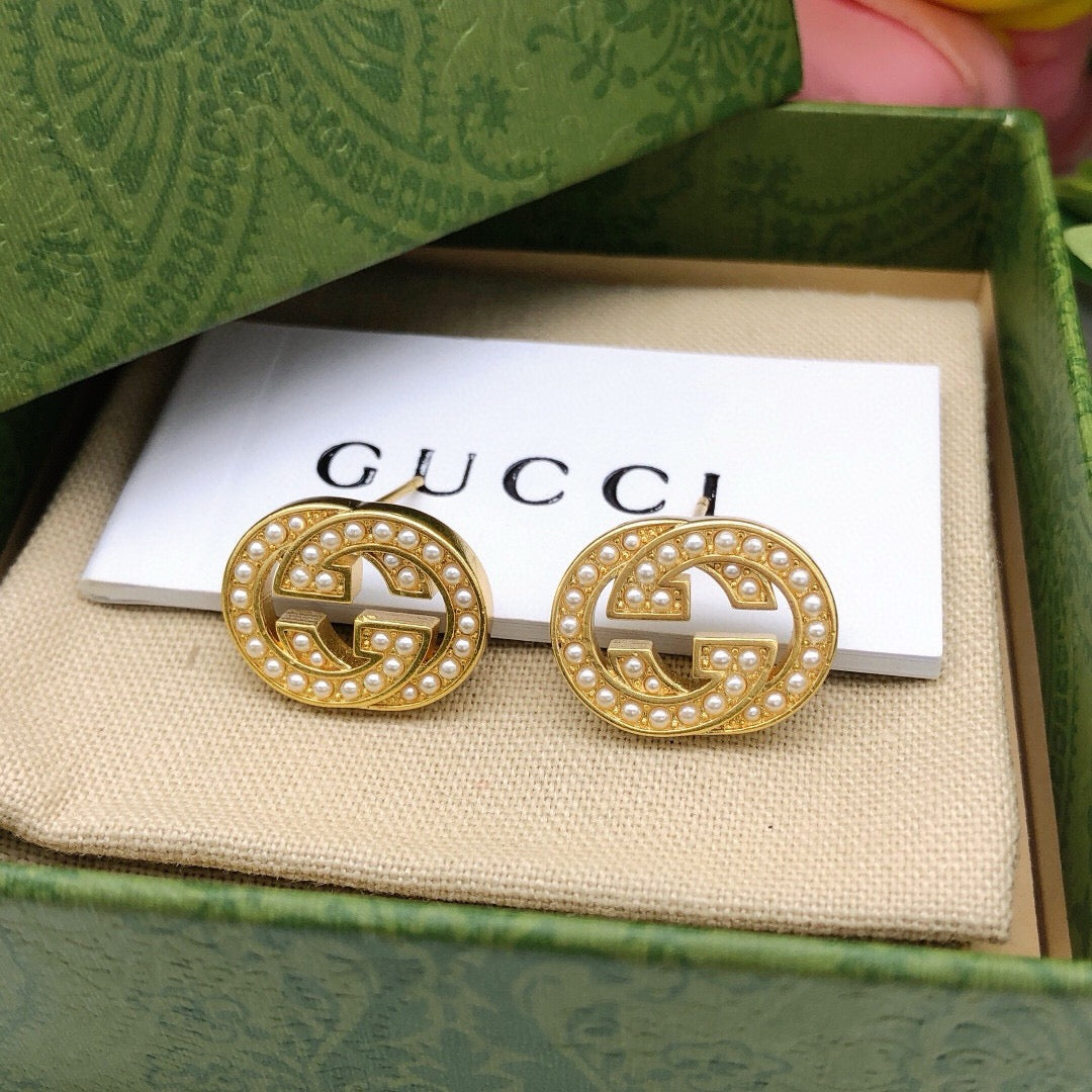 Gucci Double G Stud Earrings – Style 07 - image 6