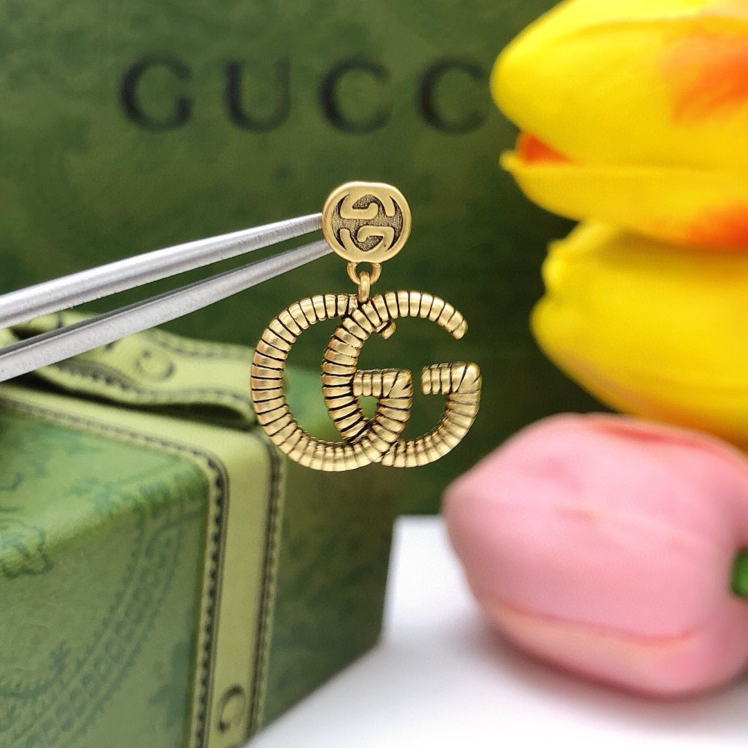 Gucci Double G Stud Earrings – Style 06 - image 2
