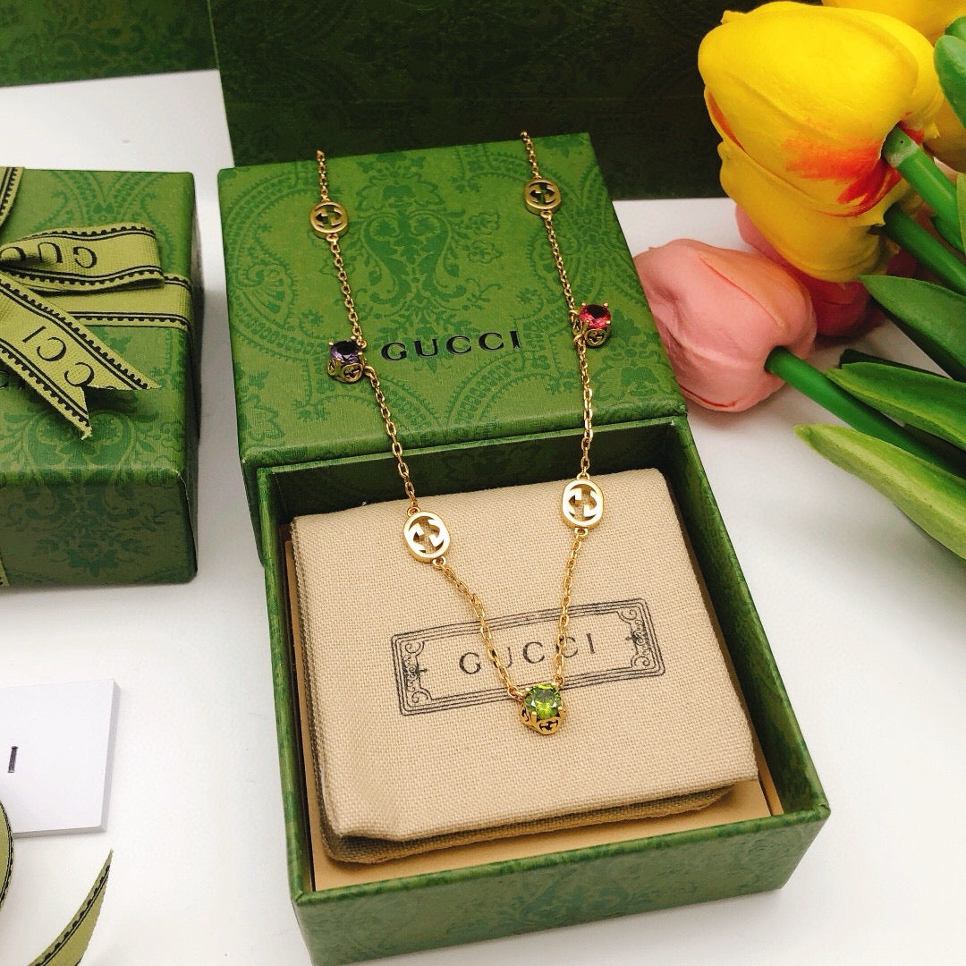 Gucci Crystal Necklace – Style 08 - image 2