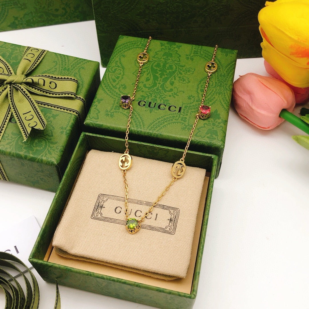Gucci Crystal Necklace – Style 08 - image 3